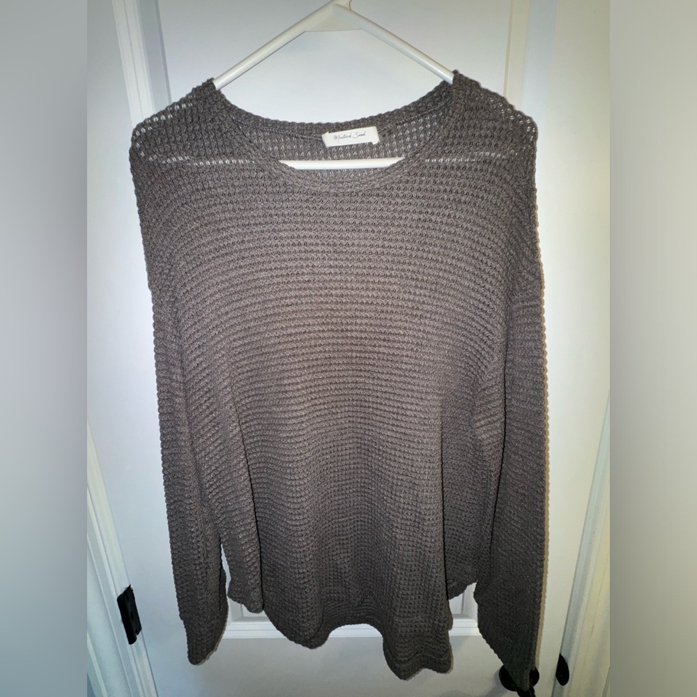 Lightweight long sleeve top for layering